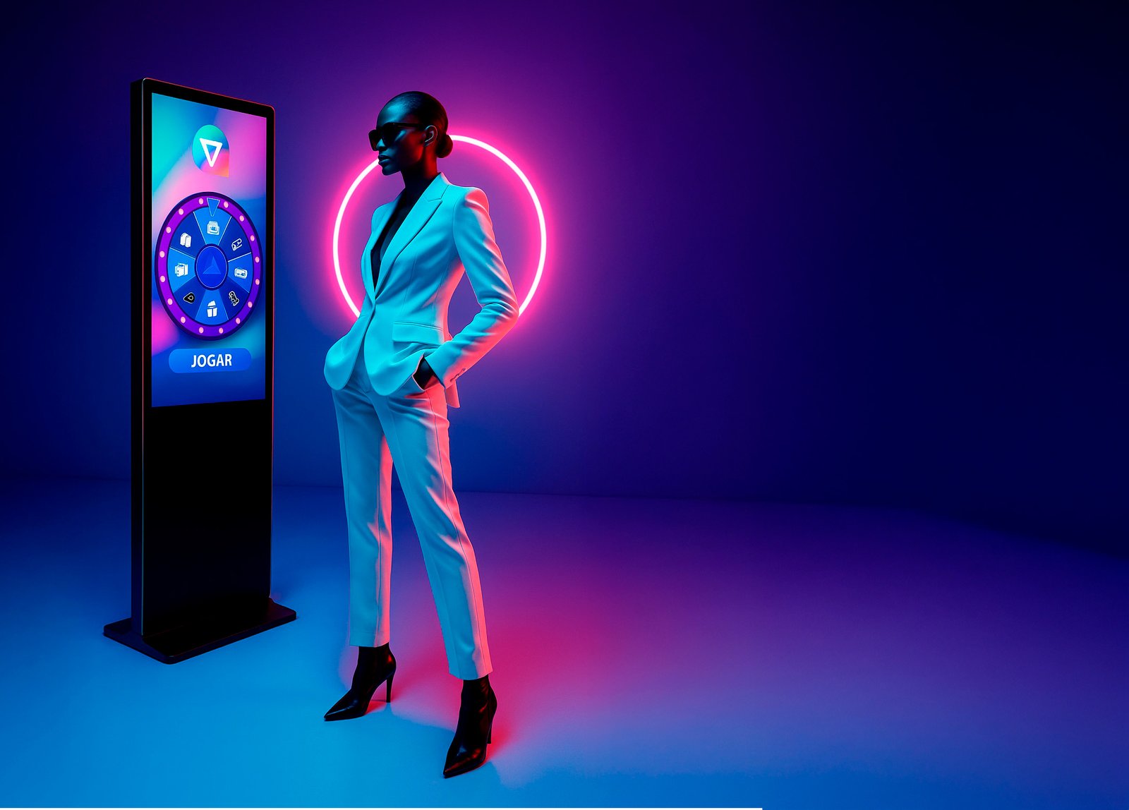 Experiência gamificada em eventos corporativos